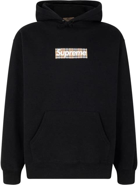 supreme burberry price list|burberry supreme hoodie.